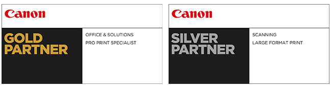 Streit Service & Solution Canon Partner Logos